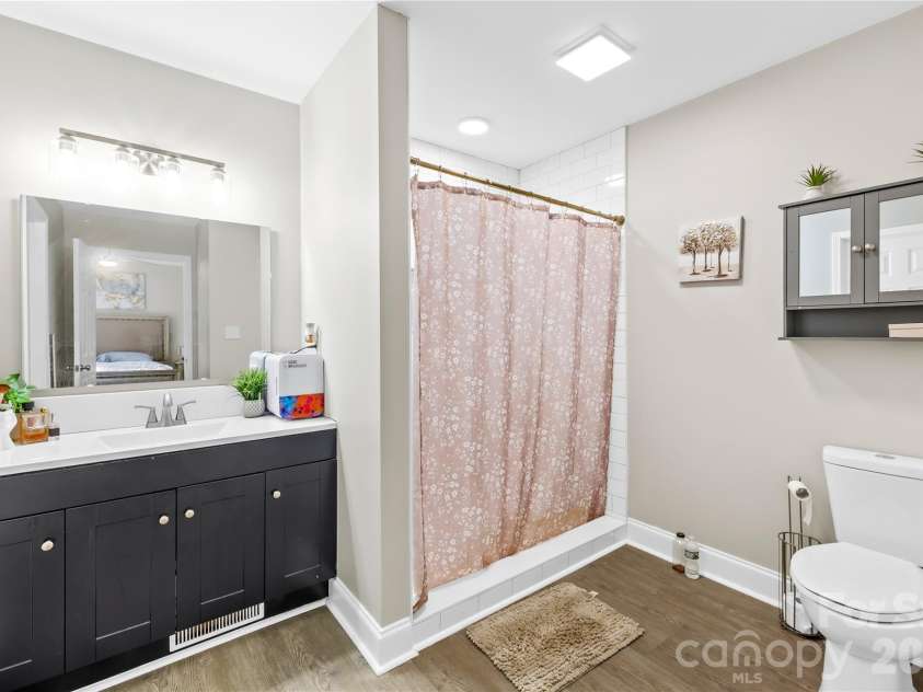 121 Rustic Way Lane, Mooresville, NC 28117.  MLS# CAR4344483, YatesRealty ID 12892. Updated Primary bathroom
