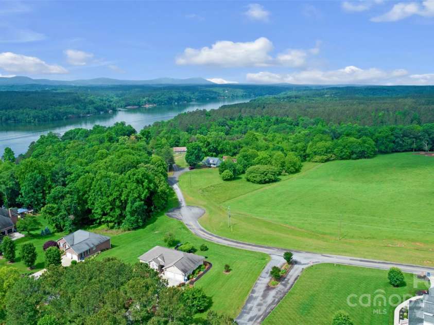 5507 Land Harbour Drive, Granite Falls, NC 28630.  MLS# CAR4251492, YatesRealty ID 12893. Aerial