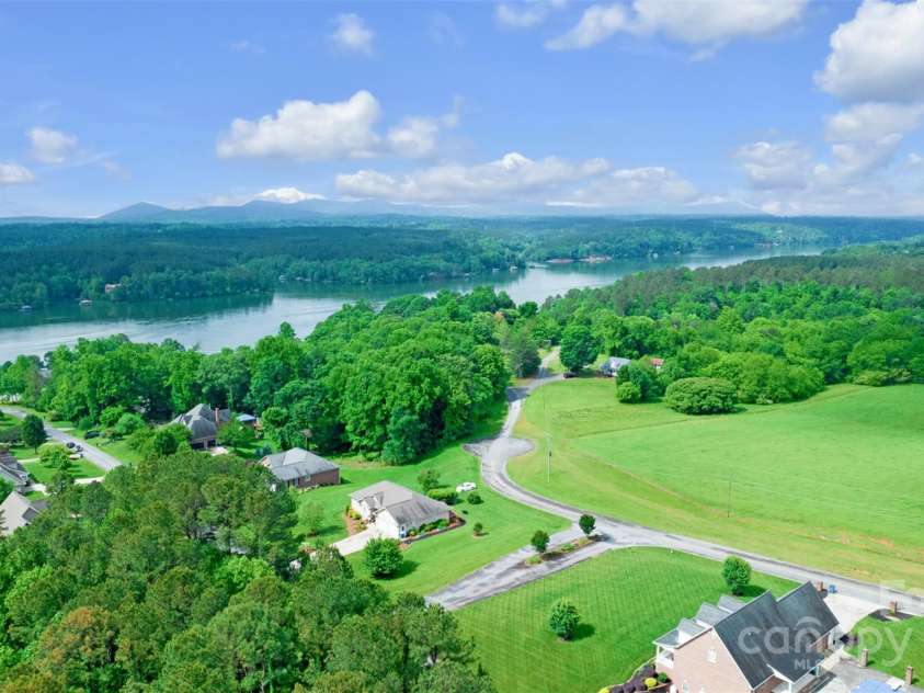 5507 Land Harbour Drive, Granite Falls, NC 28630.  MLS# CAR4251492, YatesRealty ID 12893. Aerial