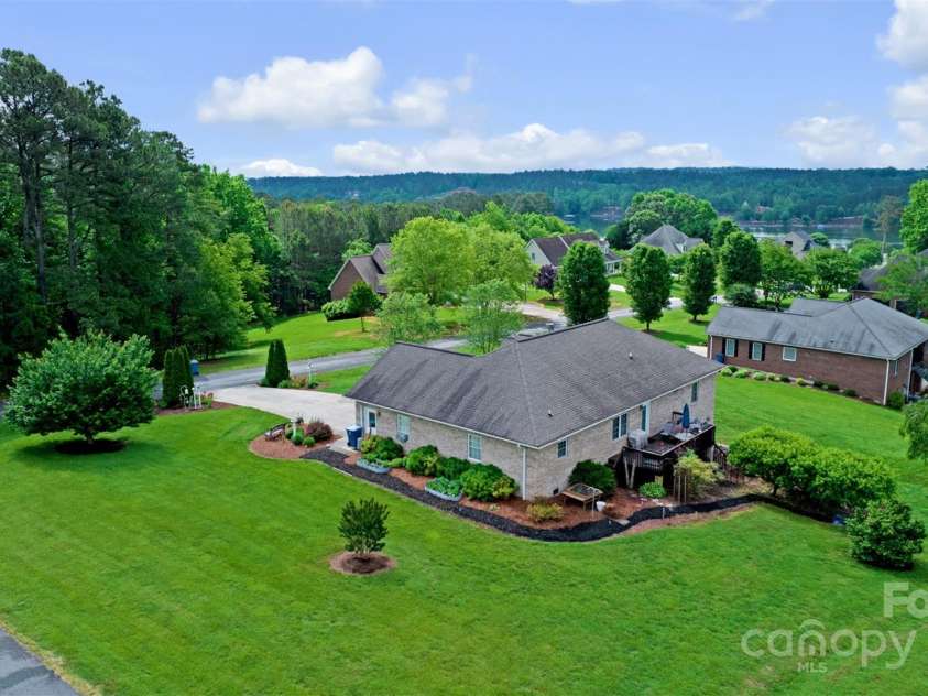 5507 Land Harbour Drive, Granite Falls, NC 28630.  MLS# CAR4251492, YatesRealty ID 12893. Aerial