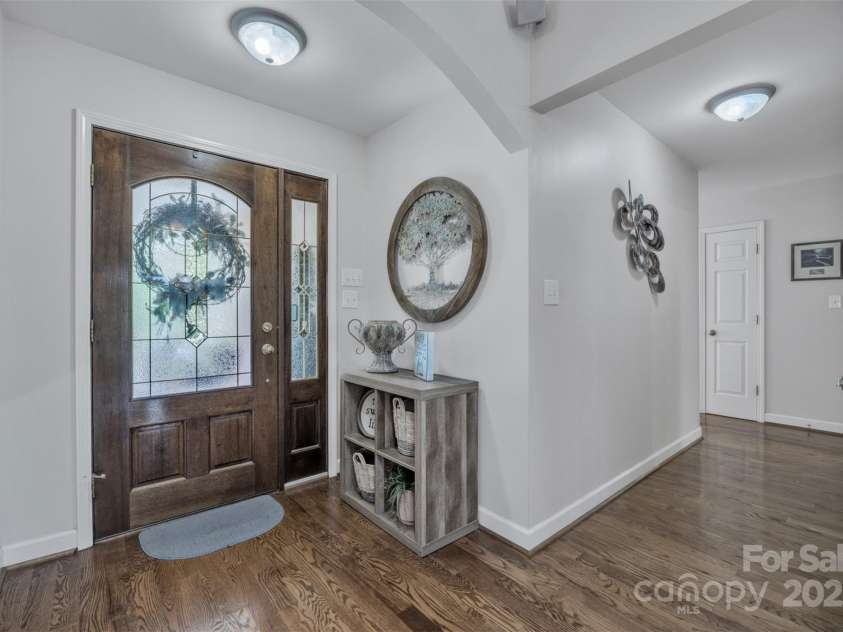 5507 Land Harbour Drive, Granite Falls, NC 28630.  MLS# CAR4251492, YatesRealty ID 12893. Entry