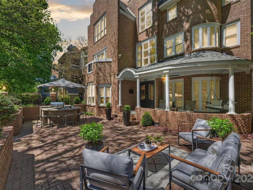 423 Pine Street, Charlotte, NC 28202.  MLS# CAR4249087, YatesRealty ID 12894. 