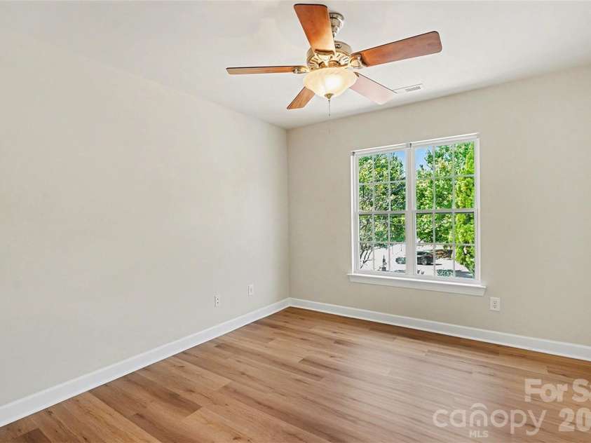 10947 Coyote Lane, Charlotte, NC 28277.  MLS# CAR4365778, YatesRealty ID 12901. Front elevation bedroom with walk-in closet