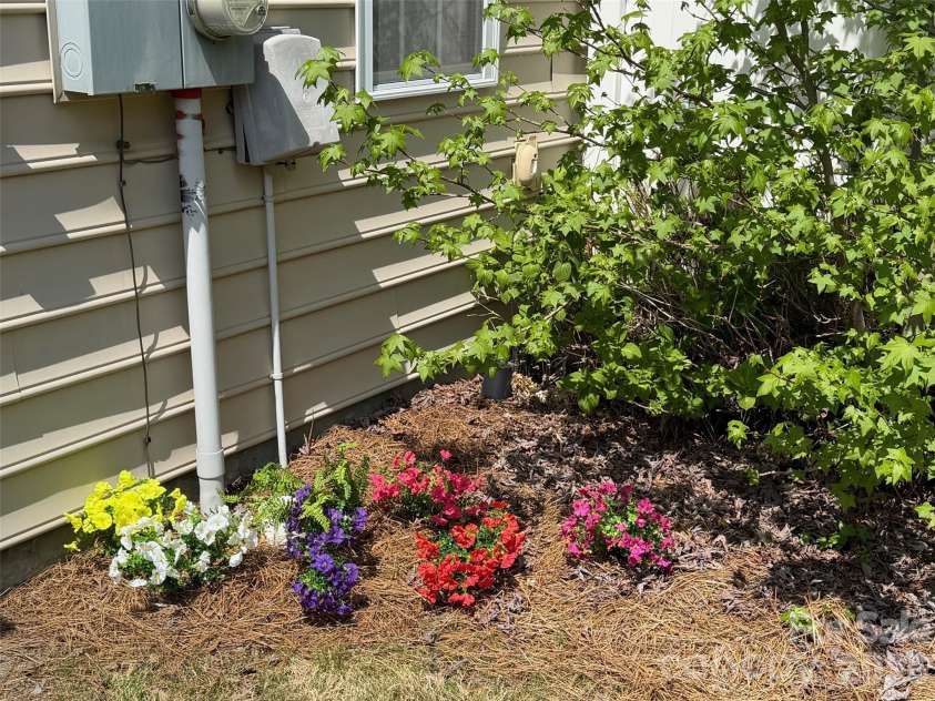 10947 Coyote Lane, Charlotte, NC 28277.  MLS# CAR4365778, YatesRealty ID 12901. Rear yard