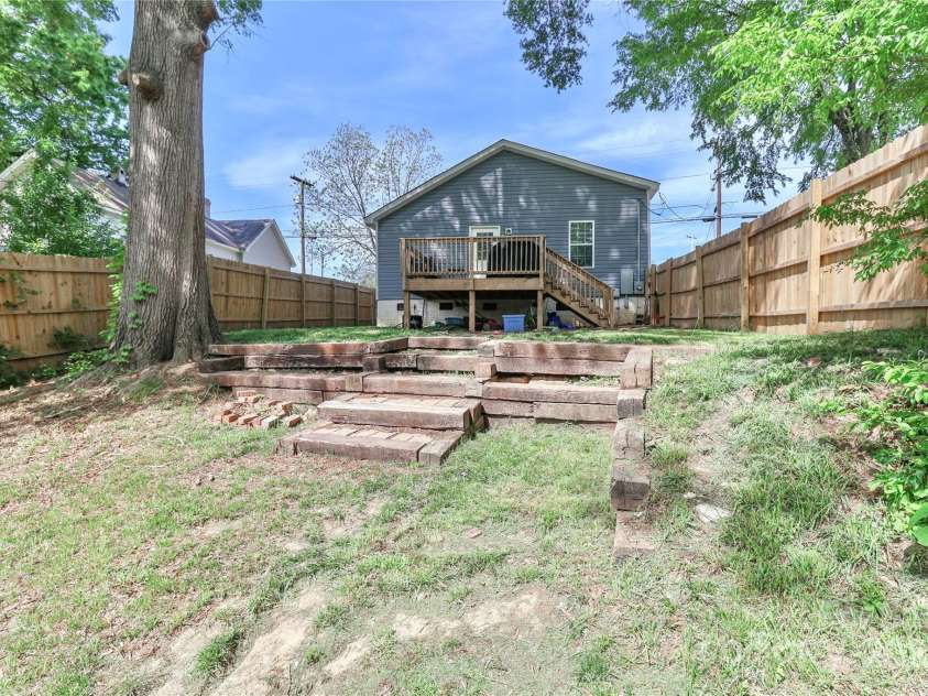 703 Main Street, Landis, NC 28088.  MLS# CAR4249168, YatesRealty ID 12901. Back Yard