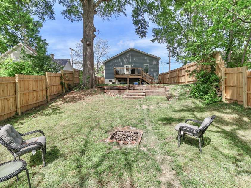 703 Main Street, Landis, NC 28088.  MLS# CAR4249168, YatesRealty ID 12901. Back yard