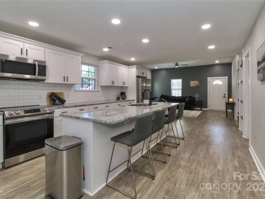 703 Main Street, Landis, NC 28088.  MLS# CAR4249168, YatesRealty ID 12901. Looking from Back Door