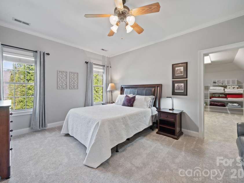 183 April Road, Troutman, NC 28166.  MLS# CAR4365014, YatesRealty ID 12908. 3rd guest bedroom with large walk in closet