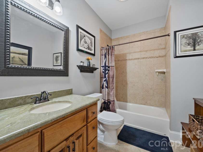 183 April Road, Troutman, NC 28166.  MLS# CAR4365014, YatesRealty ID 12908. Full bathroom in basement