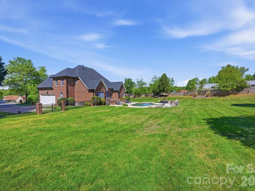 145 Blue Grass Circle, Mooresville, NC 28117.  MLS# CAR4369694, YatesRealty ID 12910. Back Yard