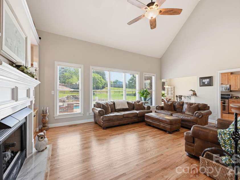 145 Blue Grass Circle, Mooresville, NC 28117.  MLS# CAR4369694, YatesRealty ID 12910. Great Room