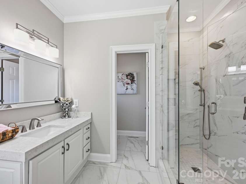 145 Blue Grass Circle, Mooresville, NC 28117.  MLS# CAR4369694, YatesRealty ID 12910. Primary Bath