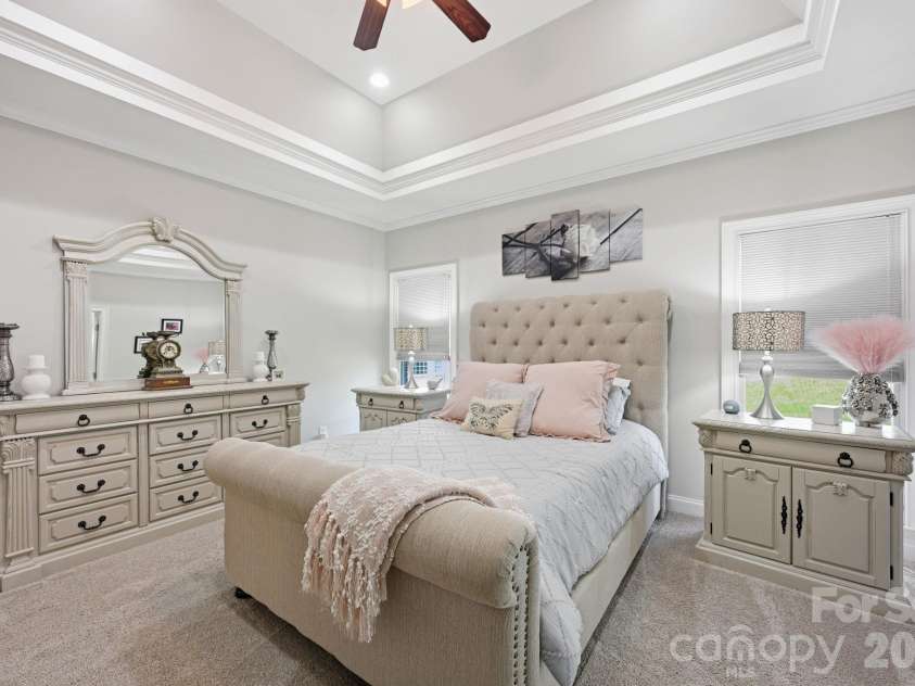 145 Blue Grass Circle, Mooresville, NC 28117.  MLS# CAR4369694, YatesRealty ID 12910. Primary Bedroom