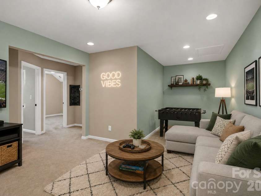 119 Canter Lane, Mooresville, NC 28115.  MLS# CAR4301770, YatesRealty ID 12912. Bonus Room virtually staged