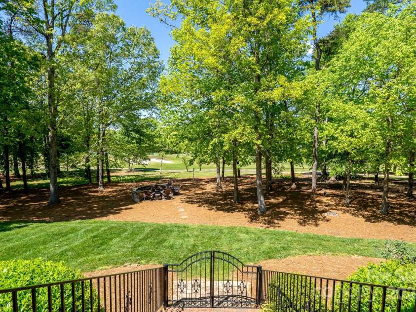139 Stonebridge Drive, New London, NC 28127.  MLS# CAR4250902, YatesRealty ID 12917. Golf Course View from Rear Deck