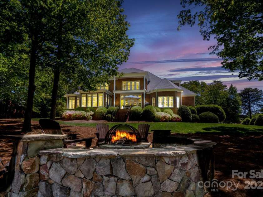 139 Stonebridge Drive, New London, NC 28127.  MLS# CAR4250902, YatesRealty ID 12917. Rear View of Home