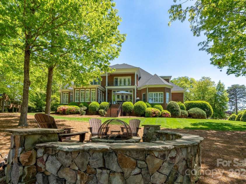 139 Stonebridge Drive, New London, NC 28127.  MLS# CAR4250902, YatesRealty ID 12917. Rear View of Home