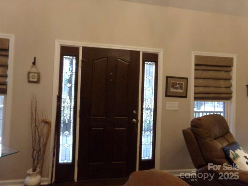 7218 Alexander Farm Road, Monroe, NC 28110.  MLS# CAR4238823, YatesRealty ID 12919. Front door