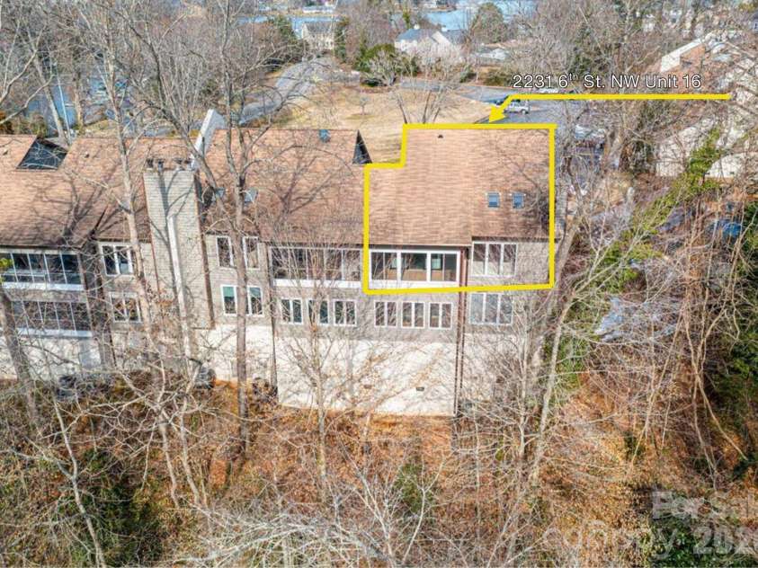 2231 6th Street, Hickory, NC 28601.  MLS# CAR4421162, YatesRealty ID 12920. Feels like you are in a treehouse!