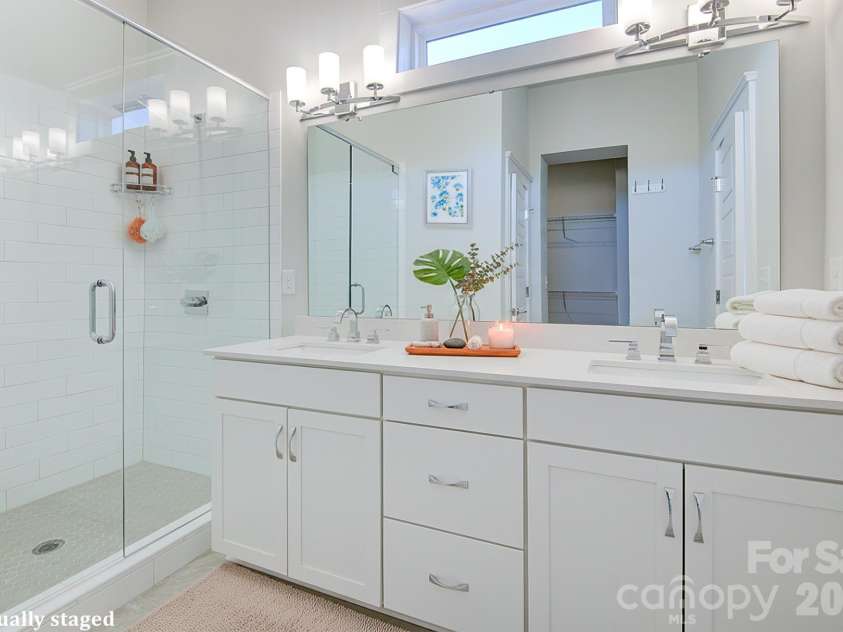 5939 Ardrey Kell Road, Charlotte, NC 28277.  MLS# CAR4352404, YatesRealty ID 12929. Virtually Staged primary bath