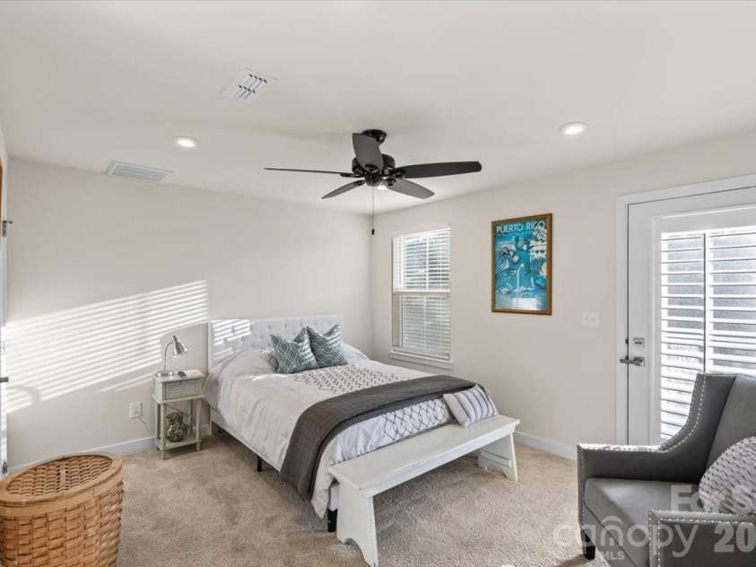 606 Crudent Road, Tega Cay, SC 29708.  MLS# CAR4360314, YatesRealty ID 12935. Lower Level Bedroom #2