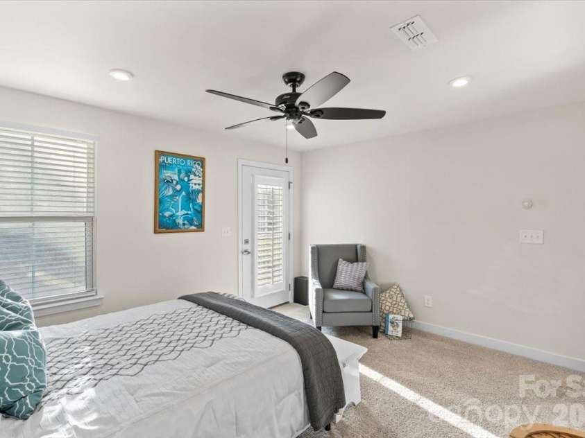 606 Crudent Road, Tega Cay, SC 29708.  MLS# CAR4360314, YatesRealty ID 12935. Lower Level Bedroom #2