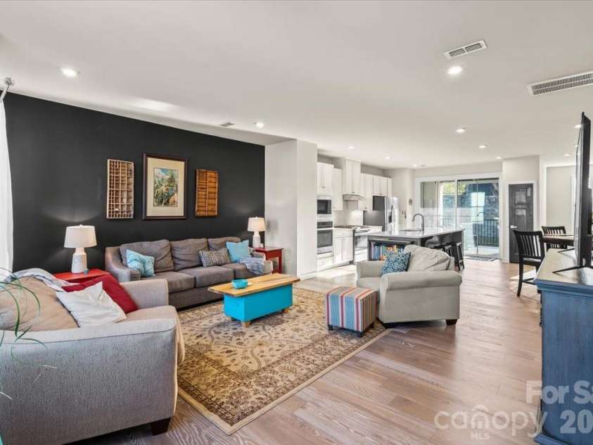 606 Crudent Road, Tega Cay, SC 29708.  MLS# CAR4416936, YatesRealty ID 12935. Living Room