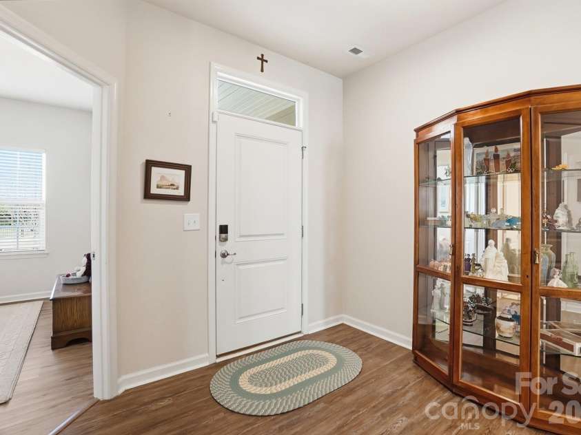 1842 Slippery Rock Lane, Monroe, NC 28112.  MLS# CAR4362227, YatesRealty ID 12937. Entry Area.