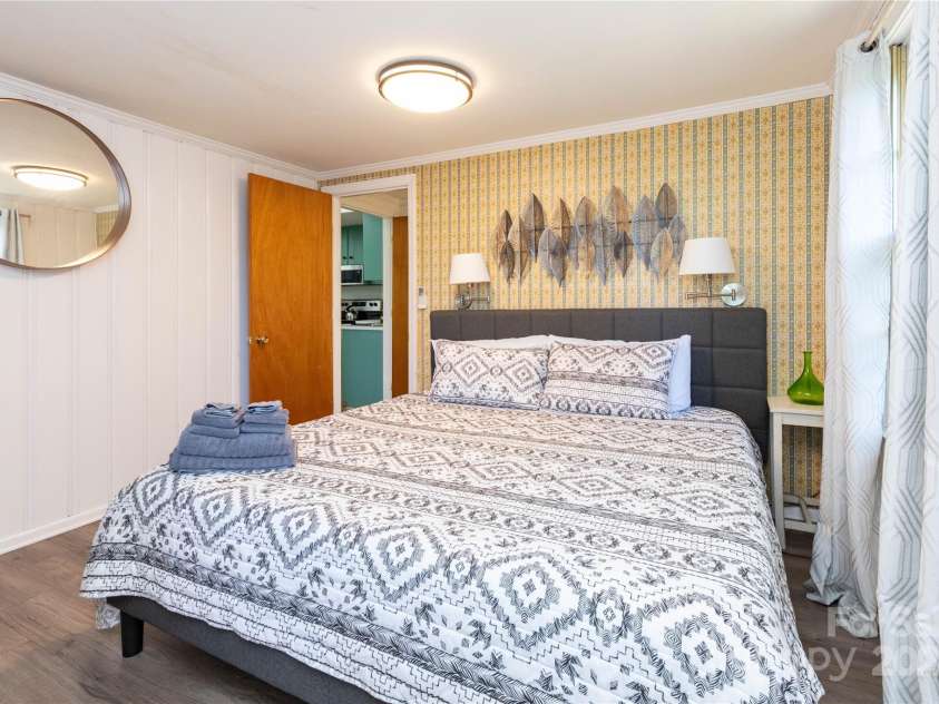 330 Overlook Drive, Maggie Valley, NC 28751.  MLS# CAR4181673, YatesRealty ID 1294. Bedroom 2