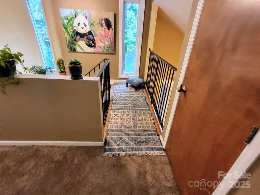 31 Cedarwood Lane, Asheville, NC 28803.  MLS# CAR4126621, YatesRealty ID 12943. From loft catwalk