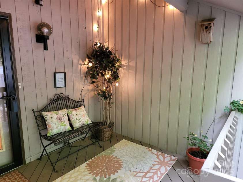 31 Cedarwood Lane, Asheville, NC 28803.  MLS# CAR4126621, YatesRealty ID 12943. Roomy and private front porch