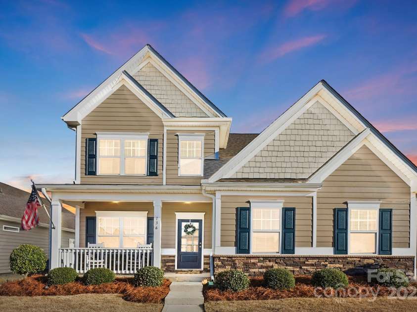 136 Kingston Drive, Locust, NC 28097.  MLS# CAR4227262, YatesRealty ID 12944. 