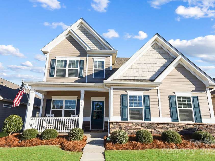 136 Kingston Drive, Locust, NC 28097.  MLS# CAR4227262, YatesRealty ID 12944. Great location!virtually edited grass