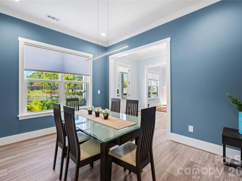 140 Dabbling Duck Circle, Mooresville, NC 28117.  MLS# CAR4363776, YatesRealty ID 12944. Formal dining room
