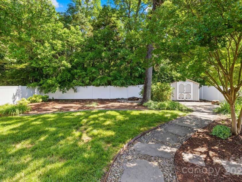 3006 Emerald Meadow Lane, Charlotte, NC 28273.  MLS# CAR4255235, YatesRealty ID 12948. Backyard View