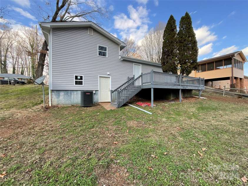 1617 Bridge Street, Lexington, NC 27292.  MLS# CAR4206546, YatesRealty ID 12949. Back Of Home