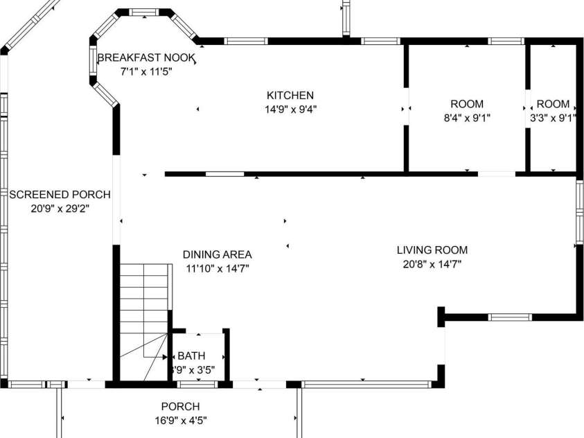 759 and 755 Snelson Road, Marshall, NC 28753.  MLS# CAR4186627, YatesRealty ID 1295. 