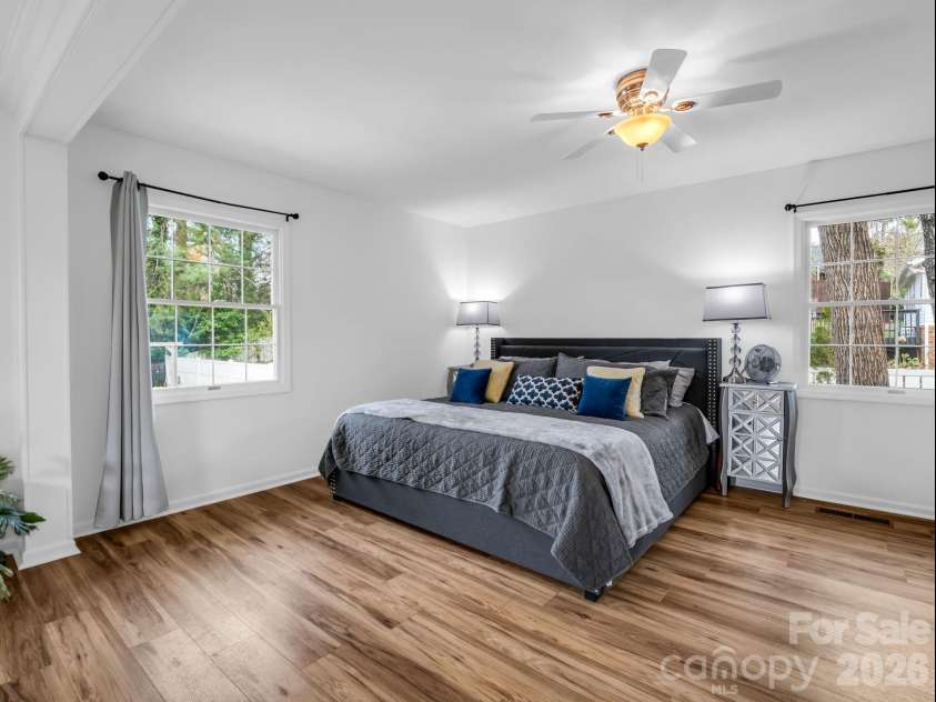 54 Broadway Avenue, Tryon, NC 28782.  MLS# CAR4357107, YatesRealty ID 12954. Second Primary Bedroom