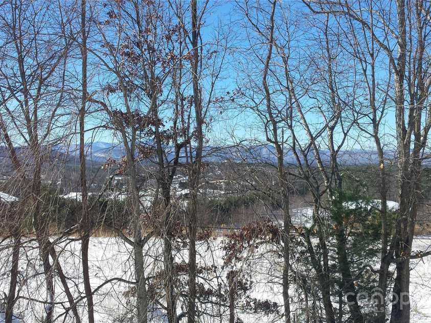 23 Hollybrook Drive, Asheville, NC 28803.  MLS# CAR4253412, YatesRealty ID 12962. Winter view