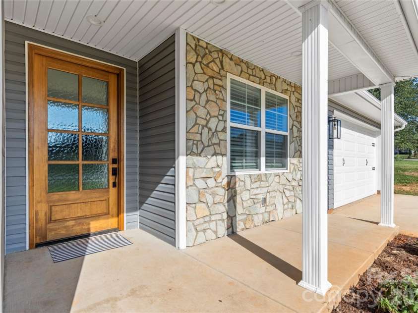 160 Tranquility Lane, Harmony, NC 28634.  MLS# CAR4304351, YatesRealty ID 12965. Front Door