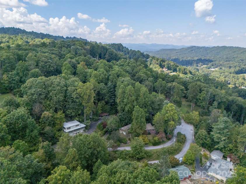 435 Upper Laurel Drive, Laurel Park, NC 28739.  MLS# CAR4305569, YatesRealty ID 12979. Aerial