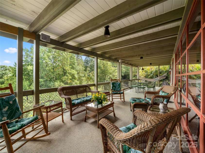 435 Upper Laurel Drive, Laurel Park, NC 28739.  MLS# CAR4305569, YatesRealty ID 12979. Front Porch
