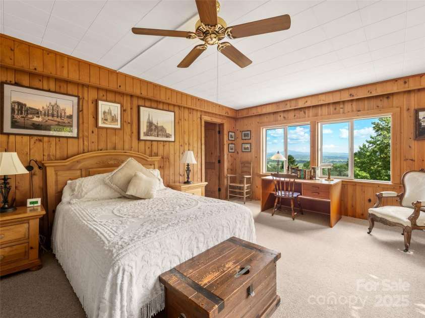 435 Upper Laurel Drive, Laurel Park, NC 28739.  MLS# CAR4305569, YatesRealty ID 12979. Primary Bedroom