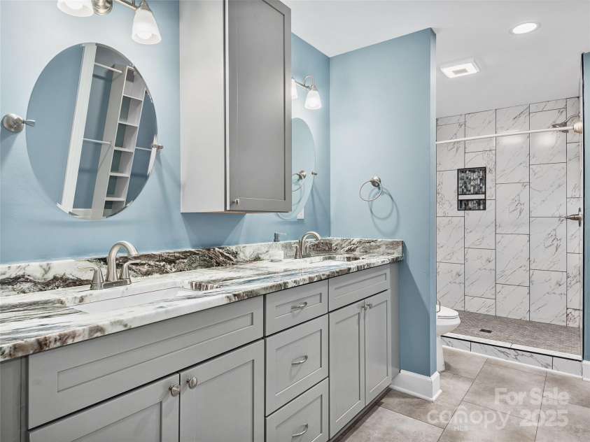 611 Peniel Road, Columbus, NC 28722.  MLS# CAR4327826, YatesRealty ID 12980. Primary Bath with a resort type feel