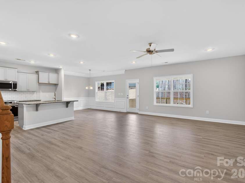 2911 Waterford Lane, Albemarle, NC 28001.  MLS# CAR4314127, YatesRealty ID 12981. Open kitchen concept