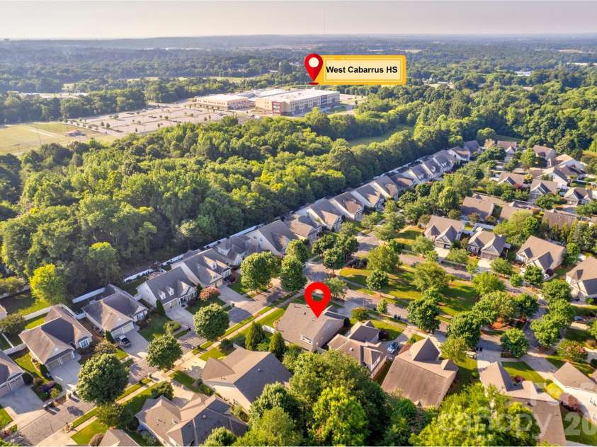 2663 Danbury Circle, Concord, NC 28027.  MLS# CAR4394399, YatesRealty ID 12988. 