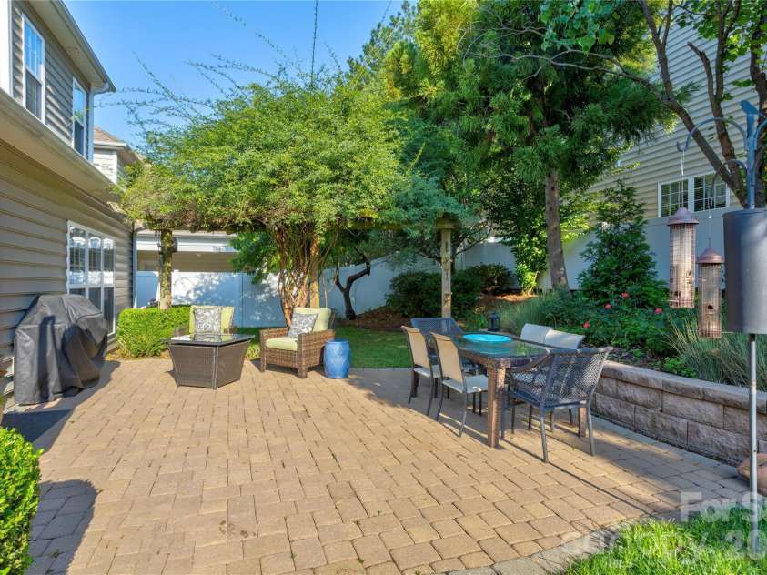2663 Danbury Circle, Concord, NC 28027.  MLS# CAR4394399, YatesRealty ID 12988. Beautiful patio!