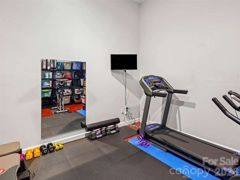 9 Stegall Lane, Asheville, NC 28805.  MLS# CAR4350787, YatesRealty ID 12994. Flex room on basement level