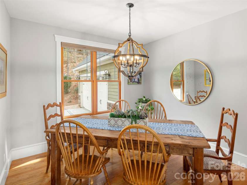 9 Stegall Lane, Asheville, NC 28805.  MLS# CAR4350787, YatesRealty ID 12994. Separate dining room for entertaining