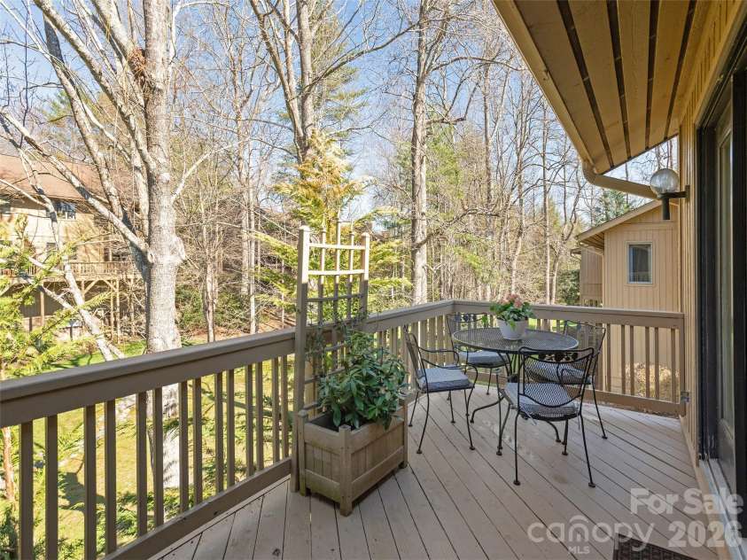 701 Red Oak Drive, Hendersonville, NC 28791.  MLS# CAR4357150, YatesRealty ID 12998. Open Back Deck